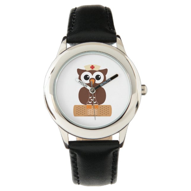 Zenuwhoenders (m/bandaid) horloge (Voorkant)
