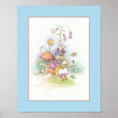 zenuwkunst: moeder en baby poster (Voorkant)