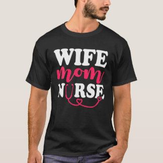 Zenuwmama | Gezondheidswerkers mama | Wife mama Nu T-shirt