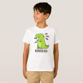 Zenuwrex Funny Dinosaur TRex Pun T-shirt (Voorkant volledig)