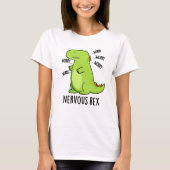 Zenuwrex Funny Dinosaur TRex Pun T-shirt (Voorkant)