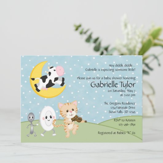 Zenuwritme Babyschoenen Kaart (Staand voorkant)