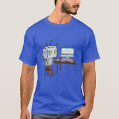 Zenuwrobot T-shirt (Voorkant)