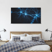 zenuwstelsel canvas afdruk (Insitu (Slaapkamer))