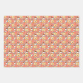 Zenuwstelsel Medisch Patroon Stethoscoop Thermomet Inpakpapier Vel (Voorkant 3)