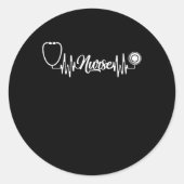 Zenuwstelselaandoeningen Ronde Sticker (Voorkant)