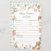 Zenuwstelselvoorspelling en adviesactiviteit Baby (Voorkant / Achterkant)