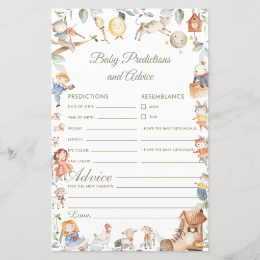 Zenuwstelselvoorspelling en adviesactiviteit Baby (Voorkant)