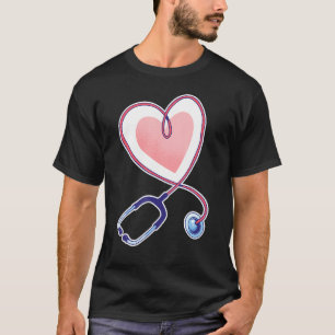 Zenuwzend Nurser Stethoscoop T-shirt