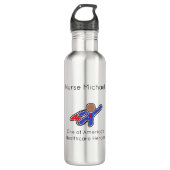 Zenuwzorg Hero Water Fles (Voorkant)