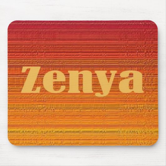 Zenya aangepast Mousepad Muismat (Voorkant)