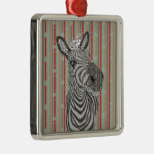Zenya kerstversiering metalen ornament (Rechts)