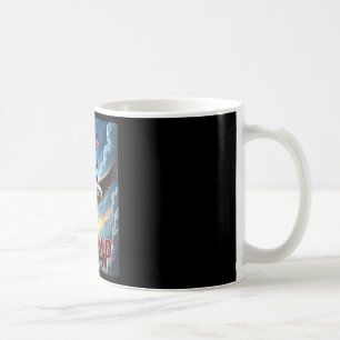Zenzo's Atoom Politieke Ontwerpen President Trump  Koffiemok