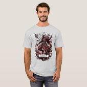 Zepar Rode Commandant van Chaos T-shirt (Voorkant volledig)
