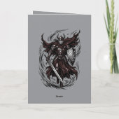 Zepar Speer van de Ars Goetia Kaart (Achterkant)