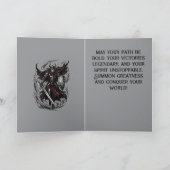 Zepar Speer van de Ars Goetia Kaart (Binnen)