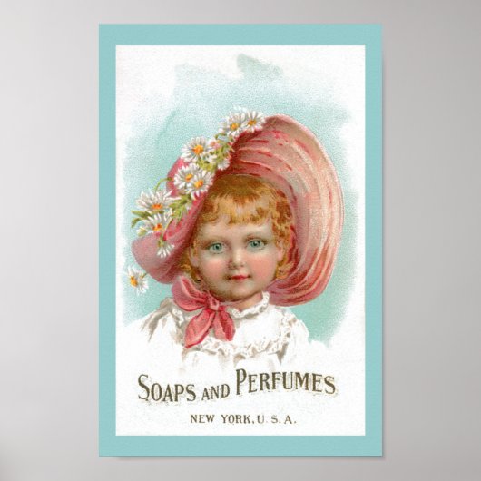  zepen en parfumreclame poster (Voorkant)