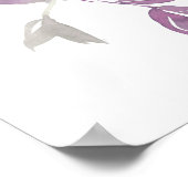 Zephaniah 3:17 Hij zal blij zijn met je Poster (Hoek)