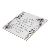 Zephaniah 3:17 Hij zal blij zijn met je Tegeltje (Zijkant)