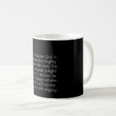 Zephaniah 3:17 koffiemok (Voorkant rechts)