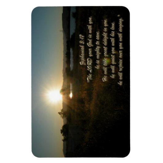 Zephaniah 3:17 Magneet (Verticaal)