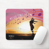 Zephaniah 3:17 MIJN GOD ZINGEN OVER MIJ AANGEPAST Muismat (Met muis)