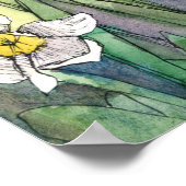 Zephaniah Scripture Rejoice Over You Daffodils   Poster (Hoek)