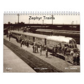 Zephry Trains Kalender (Hoes)
