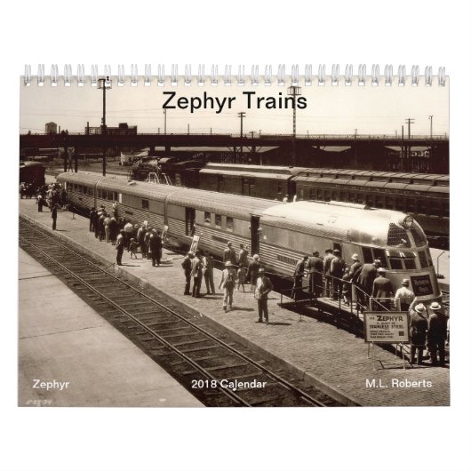 Zephry Trains Kalender (Hoes)