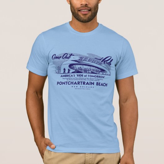 Zephyr at Pontchartrain Beach T-Shirt (Voorkant)
