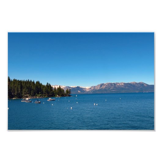 Zephyr Cove Lake Tahoe Foto Afdruk (Voorkant)