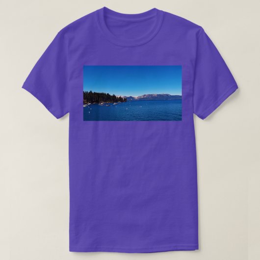 Zephyr Cove Lake Tahoe T-shirt (Design voorkant)