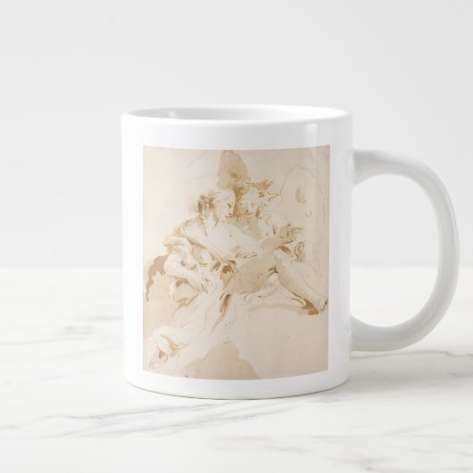 Zephyr en Flora Grote Koffiekop (Rechts)