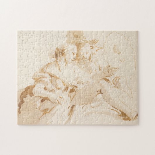 Zephyr en Flora Legpuzzel (Horizontaal)