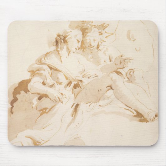 Zephyr en Flora Muismat (Voorkant)