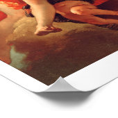 Zephyr en Flora Poster (Hoek)