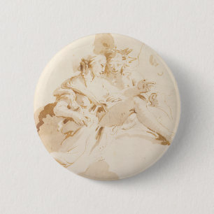 Zephyr en Flora Ronde Button 5,7 Cm