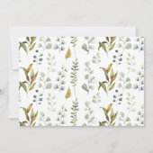 zephyr herfst floral virtual baby shower uitnodigi (Achterkant)