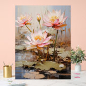 Zephyr Lily - Impasto Floral Acryl Bord (Huwelijk)