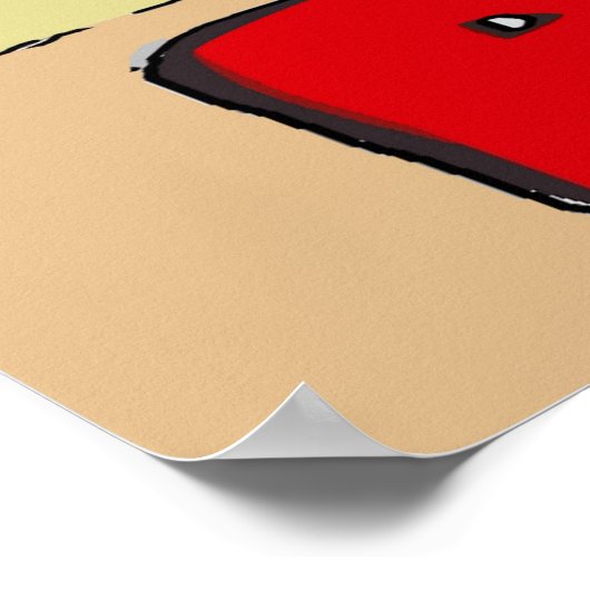 Zephyr Pontchartrain Beach Vintage Poster (Hoek)