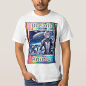 Zephyr Starwind Dream Anime T-shirt (Voorkant)