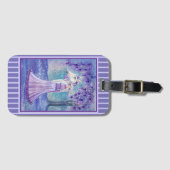 Zephyr unicorn en sprookkunst van Renee Lavoie Bagagelabel (Voorkant (horizontaal))