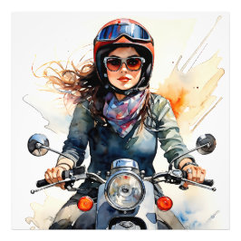 "Zephyra" "Vento Dolce" - Zoete wind Foto Afdruk