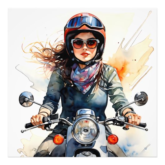 "Zephyra" "Vento Dolce" - Zoete wind Foto Afdruk (Voorkant)