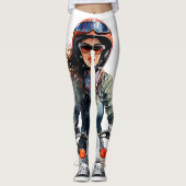 "Zephyra" "Vento Dolce" - Zoete wind Leggings (Voorkant)