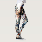 "Zephyra" "Vento Dolce" - Zoete wind Leggings (Rechts)