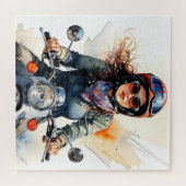 "Zephyra" "Vento Dolce" - Zoete wind Legpuzzel (Horizontaal)