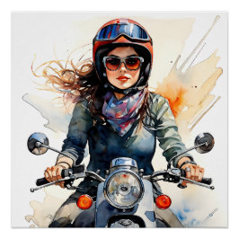 "Zephyra" "Vento Dolce" - Zoete wind Perfect Poster