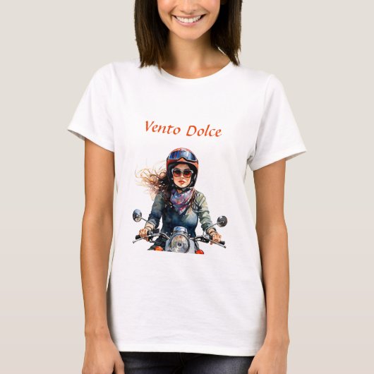 "Zephyra" "Vento Dolce" - Zoete wind T-shirt (Voorkant)