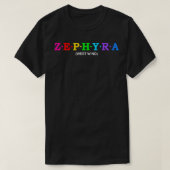 Zephyra West Wind T-shirt (Design voorkant)